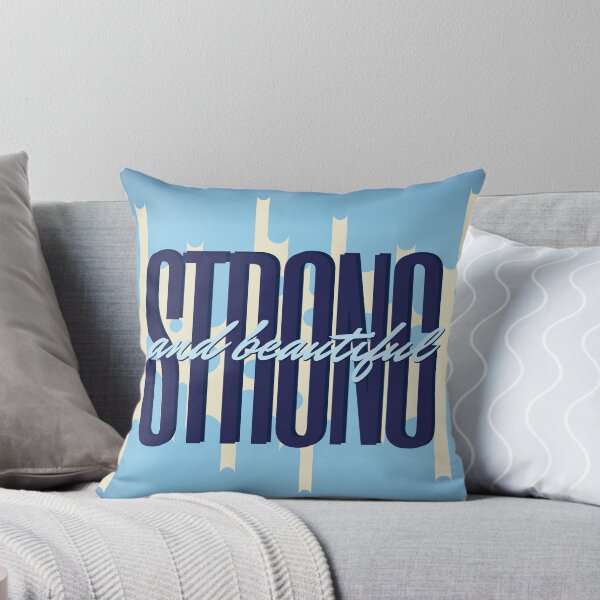 Item preview, Strong and Beautiful in various Blue designed and sold by Dream Big! by E. H..