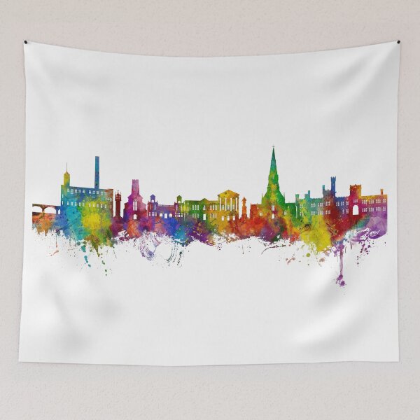 Item preview, Bury England Skyline designed and sold by ArtPrints.