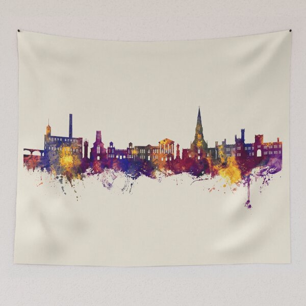 Item preview, Bury England Skyline designed and sold by ArtPrints.
