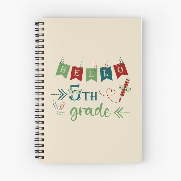 Item preview, Hello fifth grade Hello 5th grade designed and sold by CutieBlue.