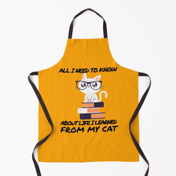 Item preview, ALL I NEED TO KNOW ABOUT LIFE I LEARNED FROM MY CAT designed and sold by MIKE'S PRINT ON DEMAND.