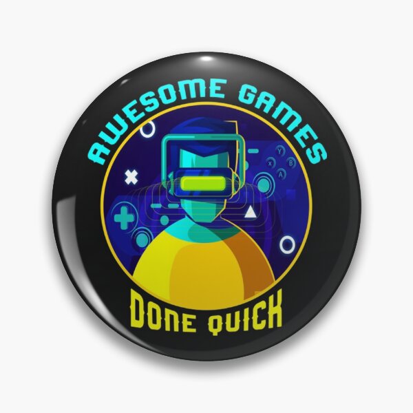 Item preview, Awesome Games Done Quick  designed and sold by ItsAJCarmelaCra.