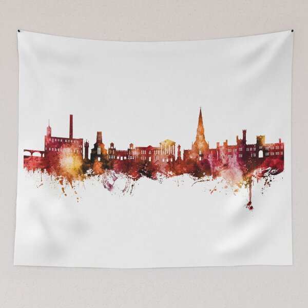 Item preview, Bury England Skyline designed and sold by ArtPrints.