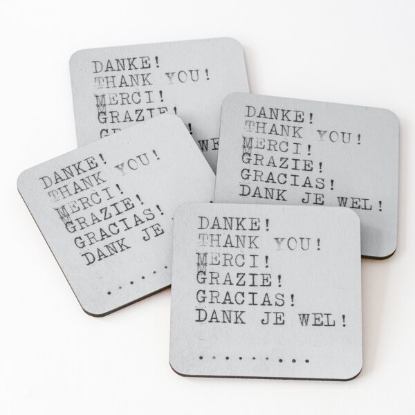 Item preview, Thank you Many Languages designed and sold by mwagie.