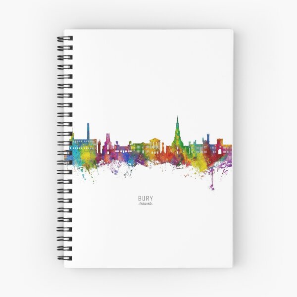 Item preview, Bury England Skyline designed and sold by ArtPrints.