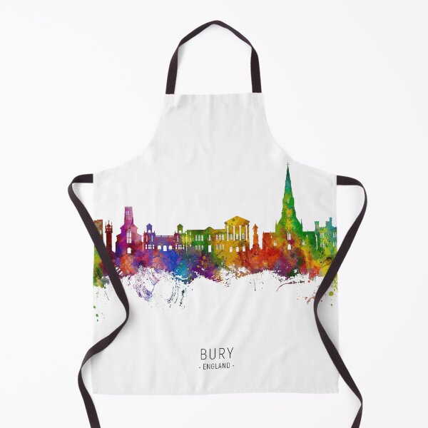 Item preview, Bury England Skyline designed and sold by ArtPrints.