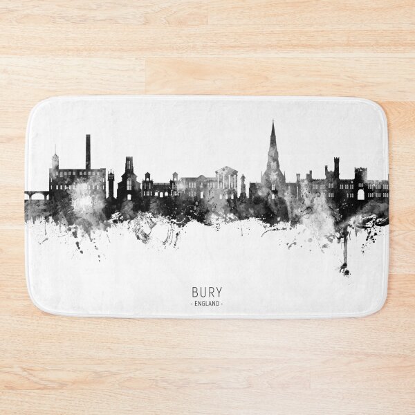 Item preview, Bury England Skyline designed and sold by ArtPrints.
