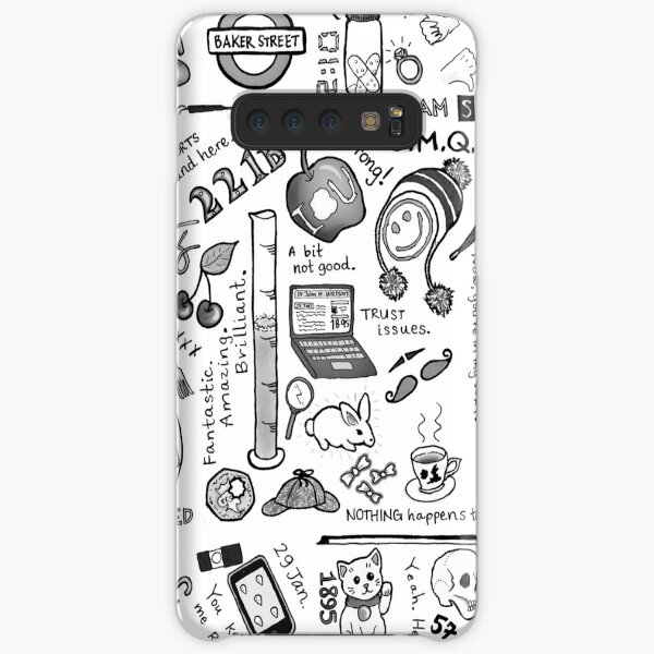 Sherlock Collage (grayscale) Samsung Galaxy Snap Case