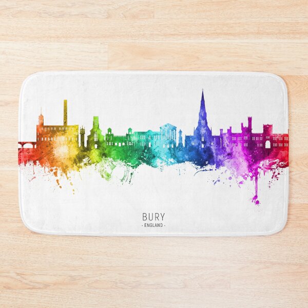 Item preview, Bury England Skyline designed and sold by ArtPrints.
