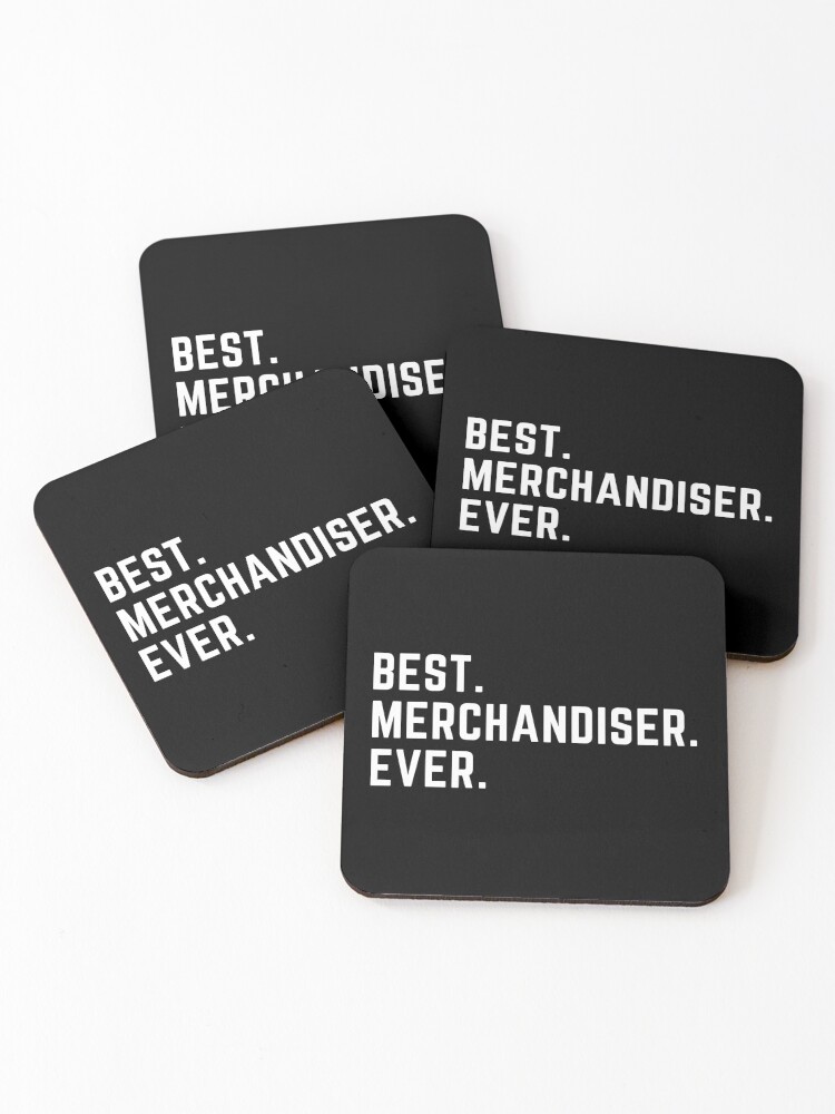 Thumbnail 1 of 5, Coasters (Set of 4), Best Merchandiser Ever designed and sold by Youcan2.