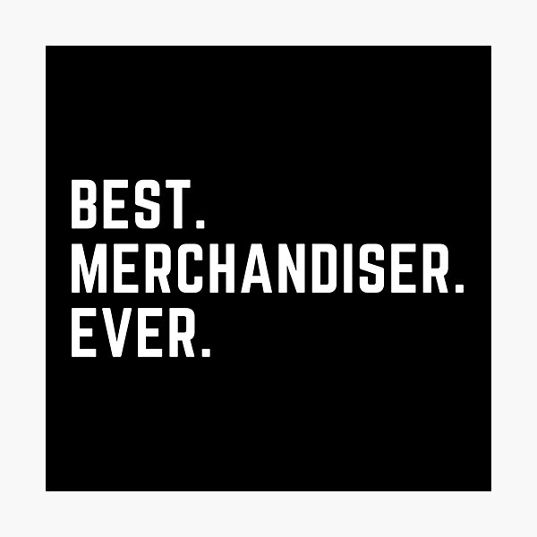 Item preview, Best Merchandiser Ever designed and sold by CuteLovelyDesigns.