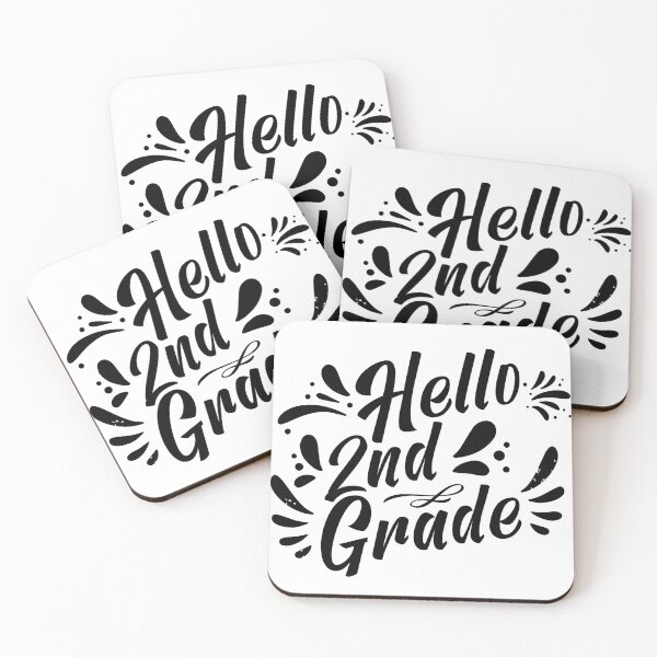 Item preview, hello second grade designed and sold by inkframe.