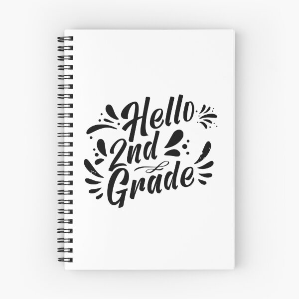 Item preview, hello second grade designed and sold by inkframe.