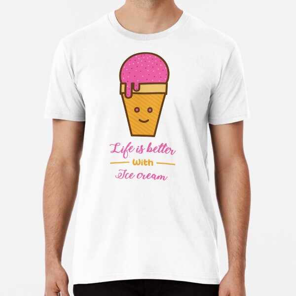 Das Leben Ist Besser Mit Eis Geschenke Merchandise Redbubble