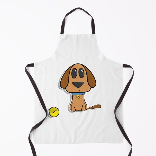 Item preview, Dog with tennis ball designed and sold by yenniverdesign.