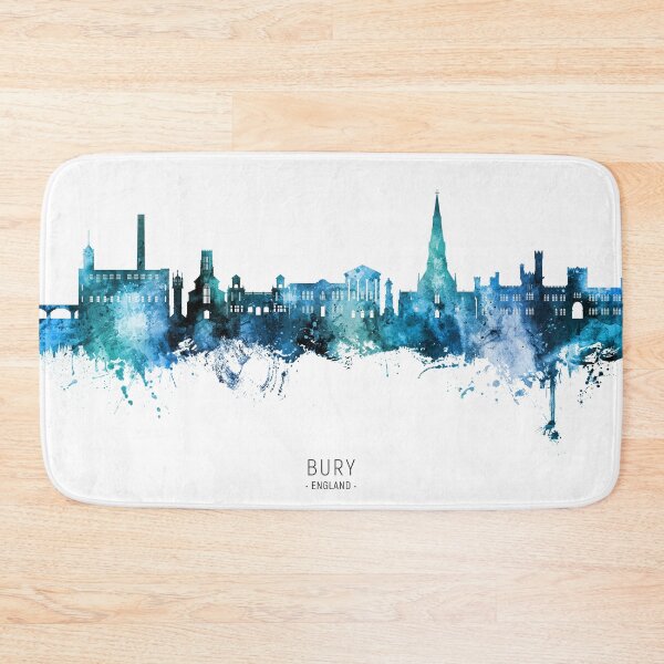 Item preview, Bury England Skyline designed and sold by ArtPrints.
