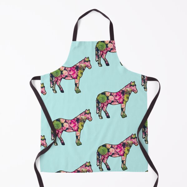 Item preview, Floral horse designed and sold by TheWaterBirds.