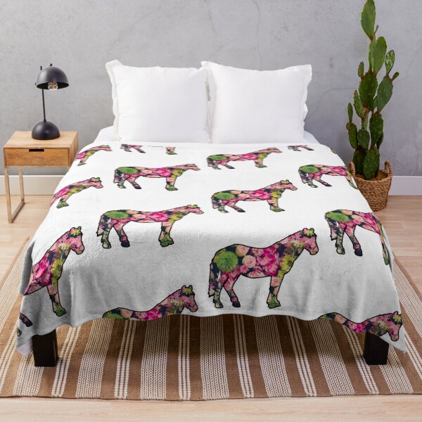Item preview, Floral horse designed and sold by TheWaterBirds.