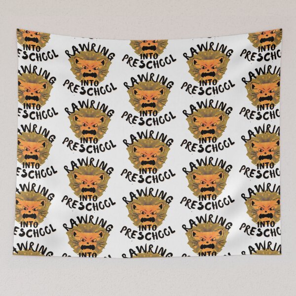 Item preview, Rawring into Preschool With Funny Lion - Back To School designed and sold by Onewivnacher.