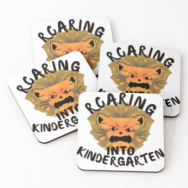 Item preview, Roaring into Kindergarten With Funny Lion - Back To School designed and sold by Onewivnacher.