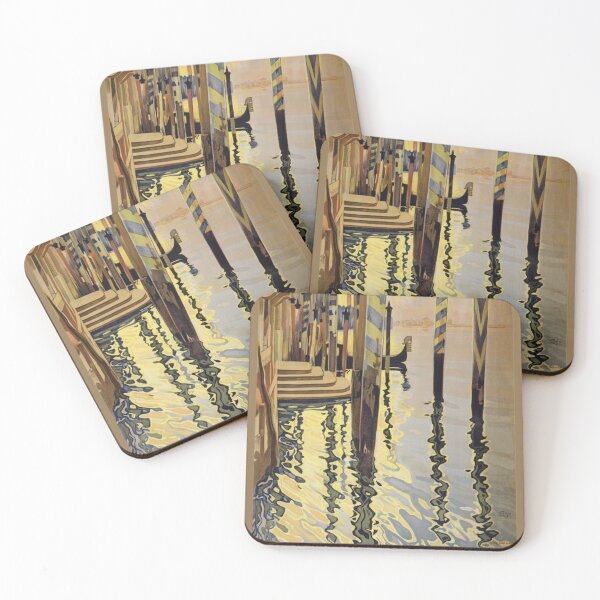 Item preview, Vintage Venice Sunset Scene designed and sold by JoyforU.