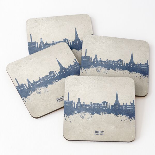 Item preview, Bury England Skyline designed and sold by ArtPrints.