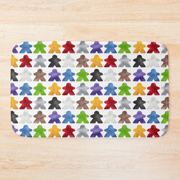 Item preview, Lots of colorful meeples designed and sold by GameCrafting.