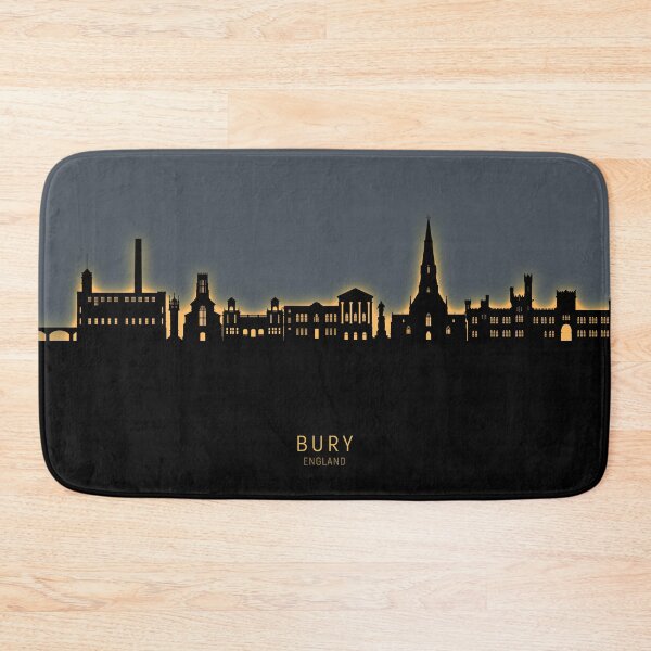 Item preview, Bury England Skyline designed and sold by ArtPrints.