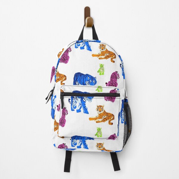 Item preview, Multi-color Tiger pattern designed and sold by Quick Brown Fox Canada.
