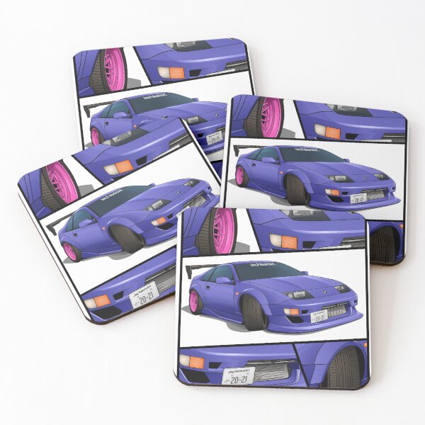 Item preview, Legendary car - 300ZX purple designed and sold by JayPaburisat.