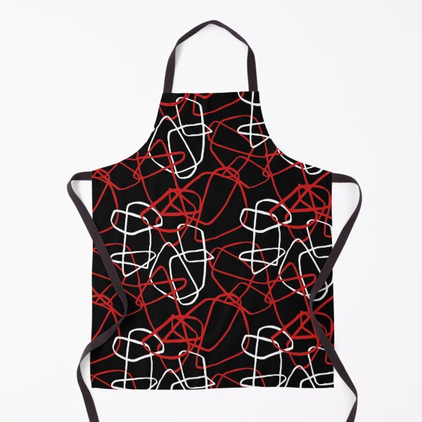 Item preview, Abstract Red Black pattern  designed and sold by Ila Mandlik.
