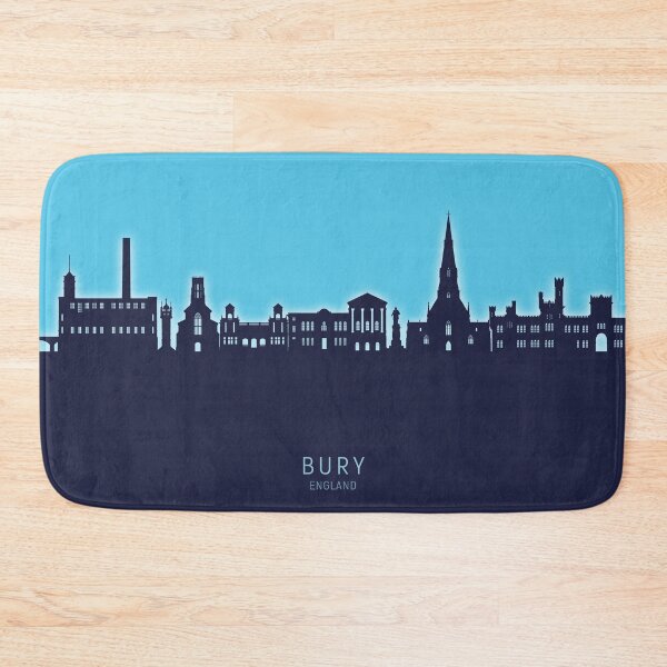 Item preview, Bury England Skyline designed and sold by ArtPrints.
