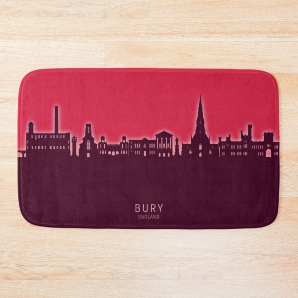 Item preview, Bury England Skyline designed and sold by ArtPrints.