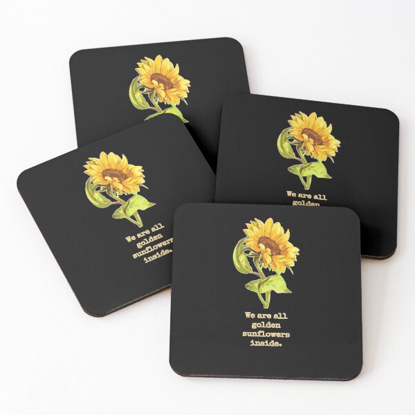 Item preview, We are all golden sunflowers inside designed and sold by Iandems.