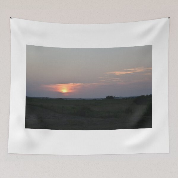 Item preview, Colorful Sunset Over a Field designed and sold by SEEphotos7171.