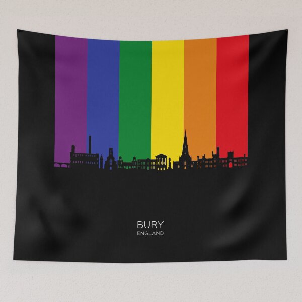 Item preview, Bury England Skyline designed and sold by ArtPrints.