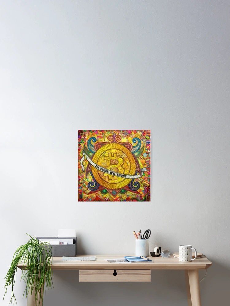 Thumbnail 2 of 3, Poster, Crypto Life designed and sold by RAVINDU SILVA.