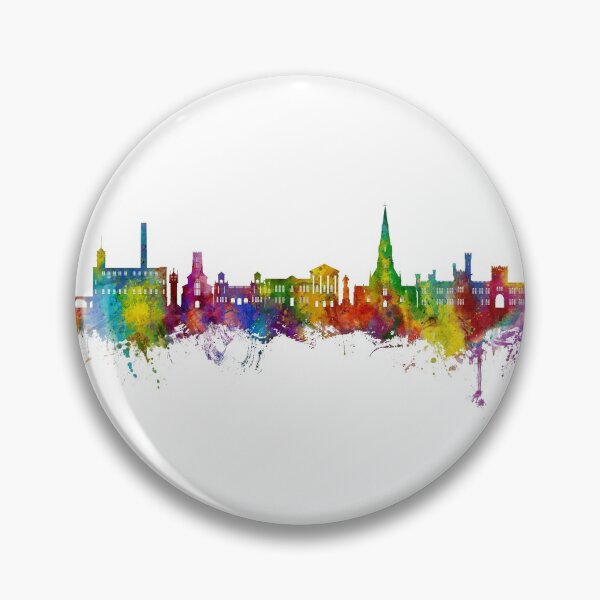 Item preview, Bury England Skyline designed and sold by ArtPrints.