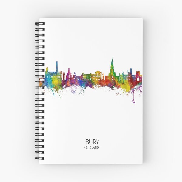 Item preview, Bury England Skyline designed and sold by ArtPrints.