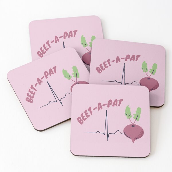 Item preview, Beet-A-Pat Heartbeat Food Pun designed and sold by bybear.