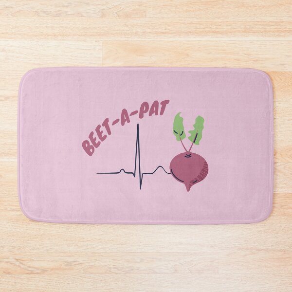 Item preview, Beet-A-Pat Heartbeat Food Pun designed and sold by bybear.