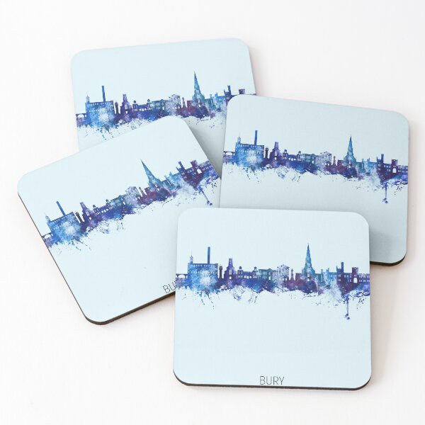 Item preview, Bury England Skyline designed and sold by ArtPrints.