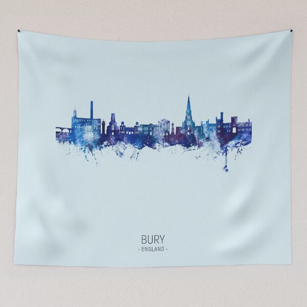 Item preview, Bury England Skyline designed and sold by ArtPrints.