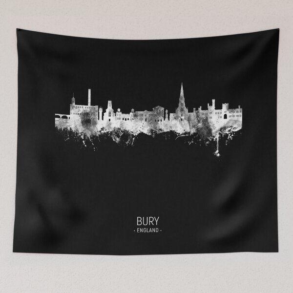 Item preview, Bury England Skyline designed and sold by ArtPrints.