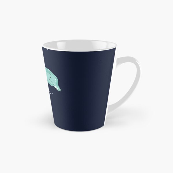 Item preview, Summer on the beach with dolphins in navy designed and sold by earthtoaura.