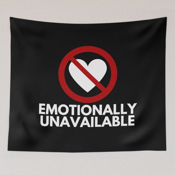 Item preview, Emotionally Unavailable designed and sold by syarifahrasul.