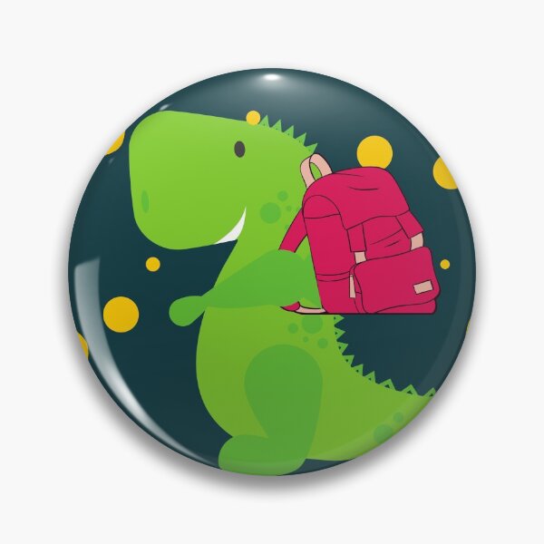 Item preview, Dinosaur back to school designed and sold by cinnamonbay.