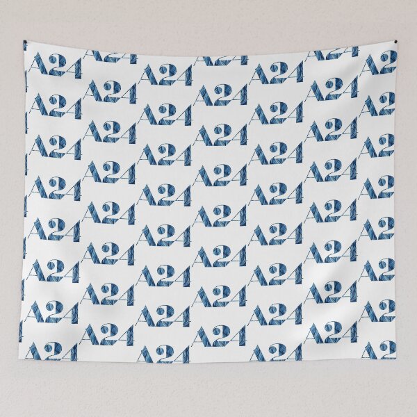 Item preview, Blue Waves A24 logo designed and sold by Dalaura.