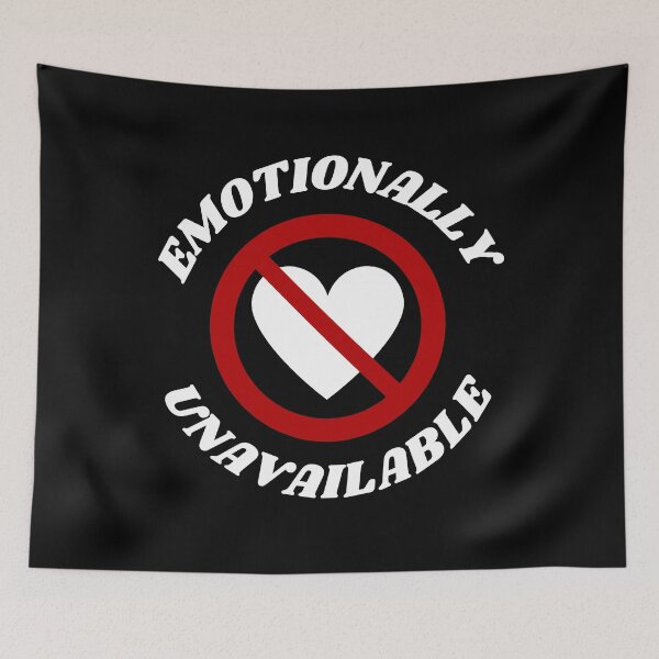 Item preview, Emotionally Unavailable designed and sold by syarifahrasul.