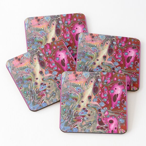 Item preview, Flipped Out Flip Cup Pour Abstract Art designed and sold by Adelle Smith.